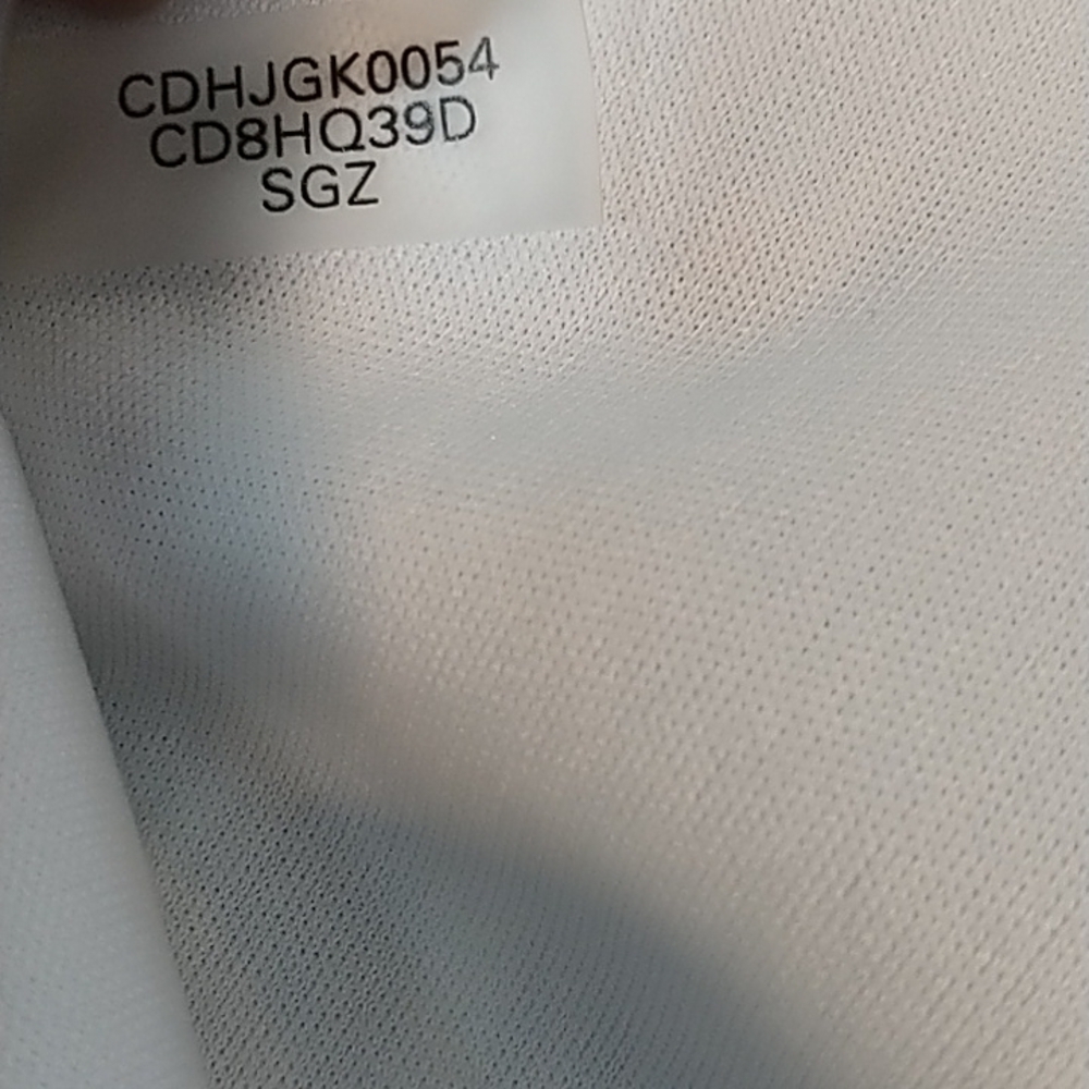 Calvin Klein Sleeveless Trapeze Dress Blue Palm Print Sz 4 - Picture 14 of 15